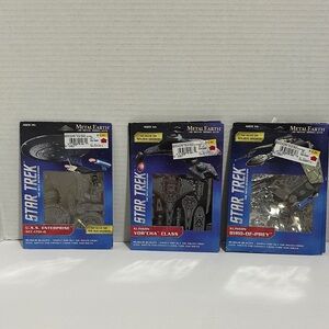 Lot of 9 Star Trek Model Kits Set